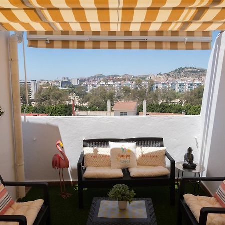 Penthouse City Center Private Terrace Wifi Malaga Zewnętrze zdjęcie