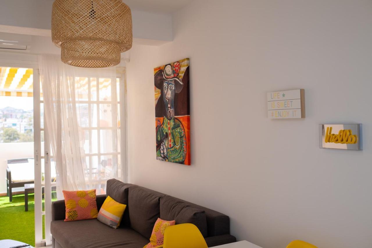 Penthouse City Center Private Terrace Wifi Malaga Zewnętrze zdjęcie