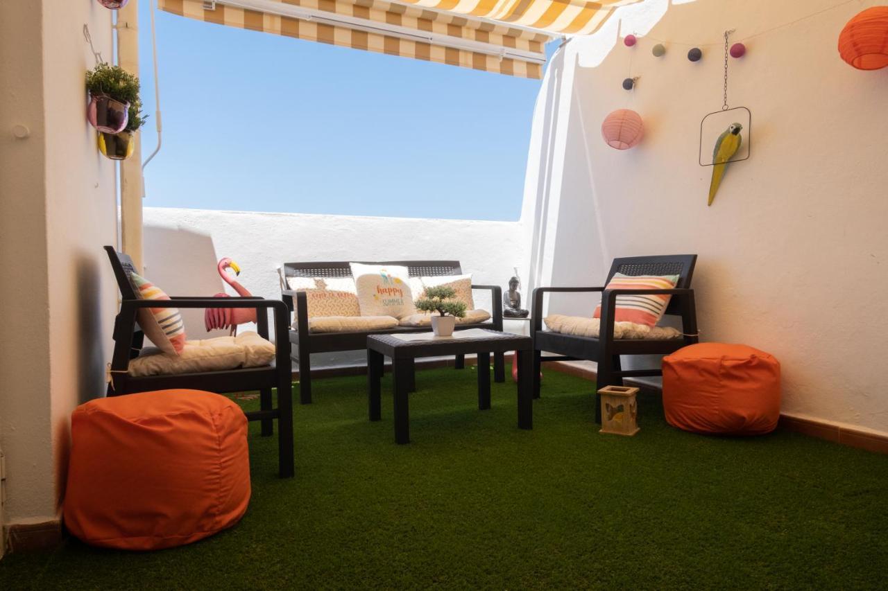Penthouse City Center Private Terrace Wifi Malaga Zewnętrze zdjęcie