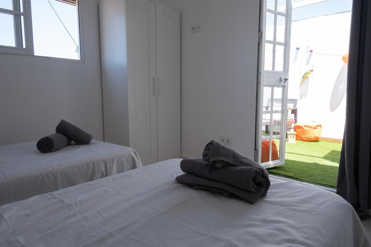 Penthouse City Center Private Terrace Wifi Malaga Zewnętrze zdjęcie